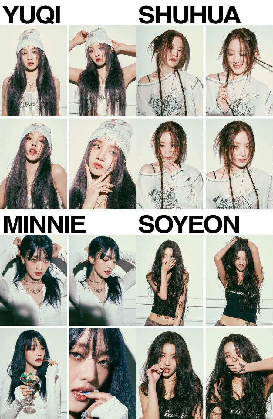 Amazon.com: (JEWEL CASE) GIRL (G) I-DLE [I FEEL] 6th Mini Album